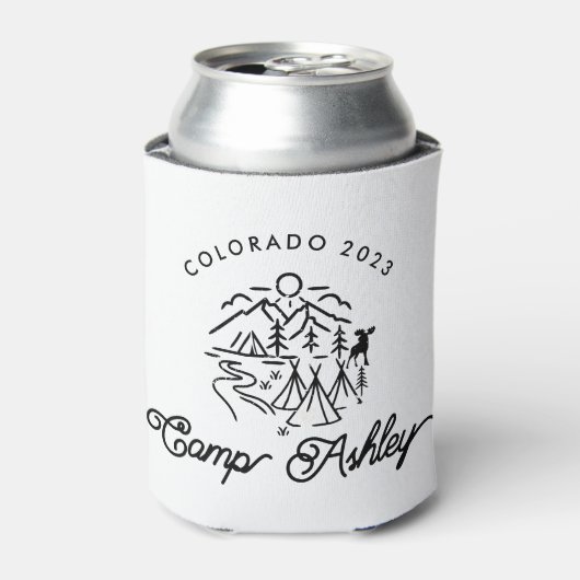 Camp Bachelorette Custom Koelbox / Coozie (Blikje Voorkant)