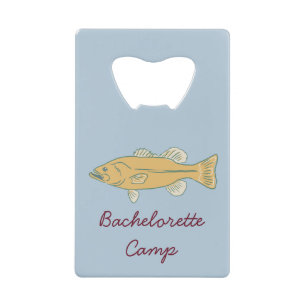 Camp Bachelorette Decor Kredietkaart Flessenopener