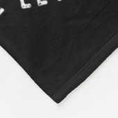 Camp Bachelorette Feestende Bruid Feest Matchende Fleece Deken (Hoek)