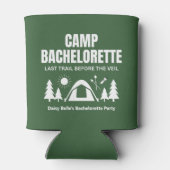Camp Bachelorette Green Cooler (Achterkant)