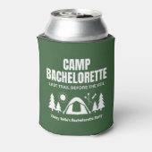Camp Bachelorette Green Cooler (Blikje Achterkant)