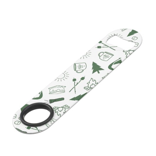 Camp Bachelorette Green Cooler (Dos Angle)