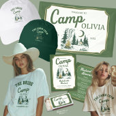 Camp Bachelorette Green Glamping Itinerary Kaart