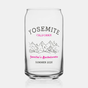 Camp Bachelorette Party Favor Bruidsmeisje Gift Blikvorm Glas