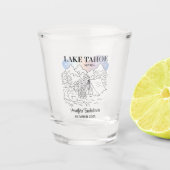 Camp Bachelorette Party Meisjes Trip Camping Custo Shot Glas (Voorkant)