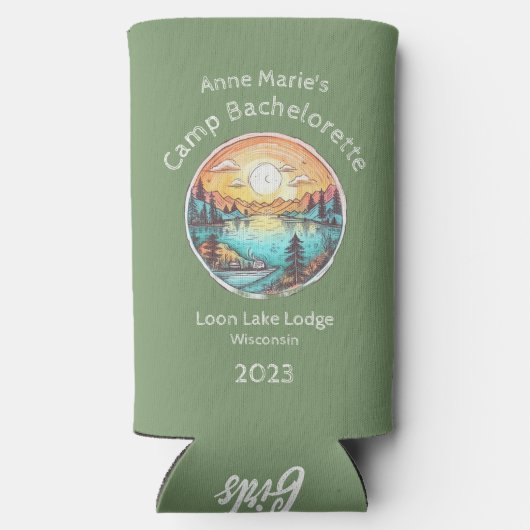 Camp Bachelorette Party Weekend Keepsake (Achterkant)