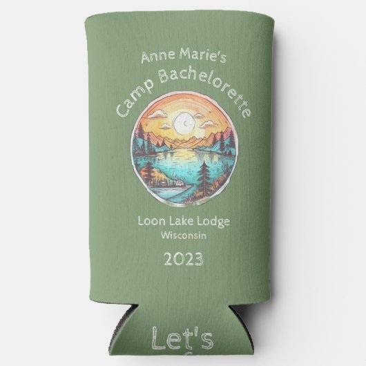 Camp Bachelorette Party Weekend Keepsake (Voorkant)