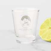 Camp Bachelorette Shot Glass Glas (Achterkant)