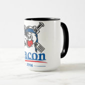 Camp Bacon 2016 Coffee Mok (Voorkant rechts)