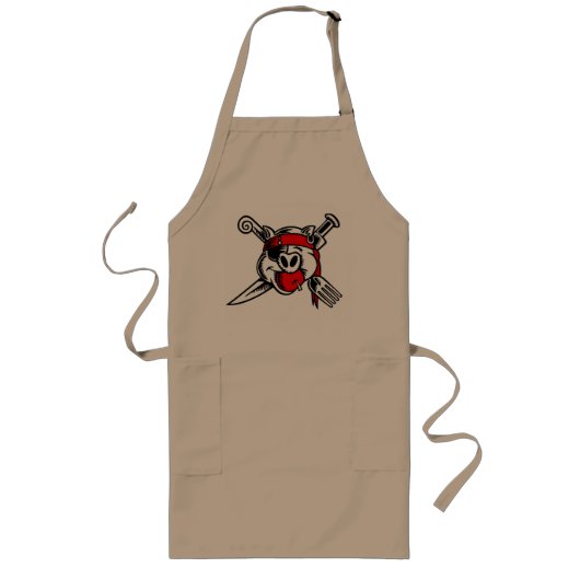 Camp Bacon Apron Lang Schort (Voorkant)