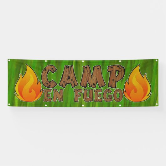 Camp-banner Spandoek (Horizontaal)