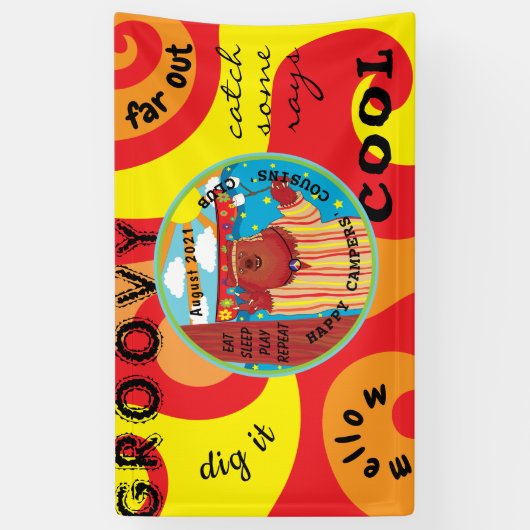 Camp Beer Banner (Verticaal)