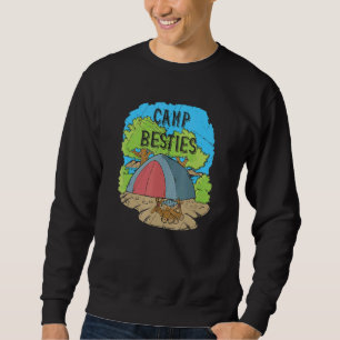 Camp Besties Camping Friends and Backpacker Part Trui