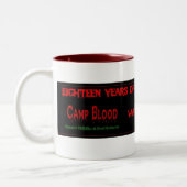 Camp Blood Coffee Mok (Links)