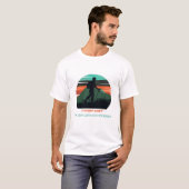 Camp Bold. Draag wild. – NrB Camping T - shirts (Voorkant volledig)