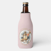 Camp Bride Bachelorette Weekend Flesjeskoeler (Fles Voorkant)