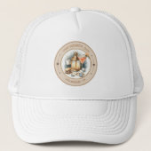 Camp Bruid Bachelorette Weekend Trucker Pet (Voorkant)