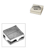 Camp Campfire S'mores Toasted Marshmallow Smores Rubberstempel (Gestempeld)