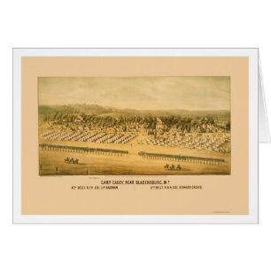 Camp Casey en Fort Lincoln bij Bladensburg 1861