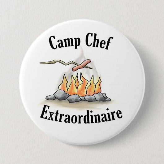 Camp Chef Extraordinaire Button (Voorkant)