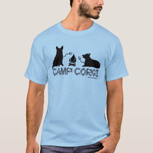 Camp Corgi T-shirt (Voorkant)