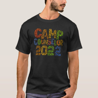 Camp Counselor Leopard Print Summer Teacher Instru T-shirt