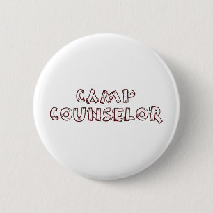 Camp Counselor Ronde Button 5,7 Cm