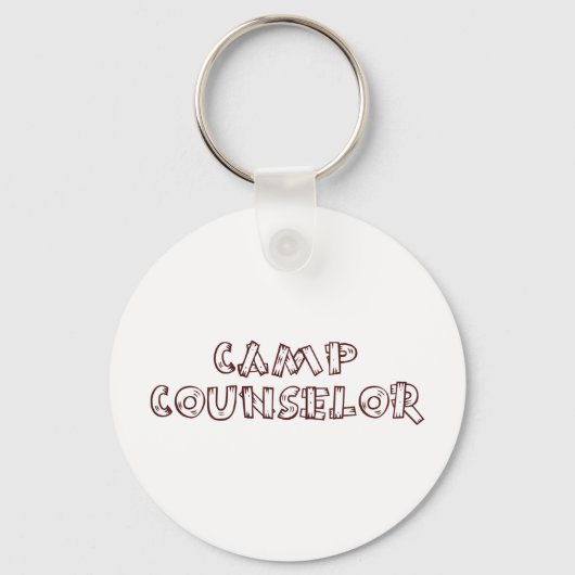 Camp Counselor Sleutelhanger (Voorkant)