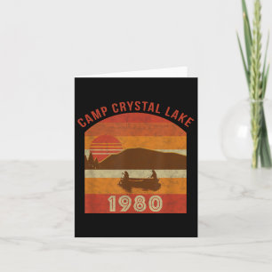 Camp Crystal Lake 1980 Halloween Cadeaus van Kaart
