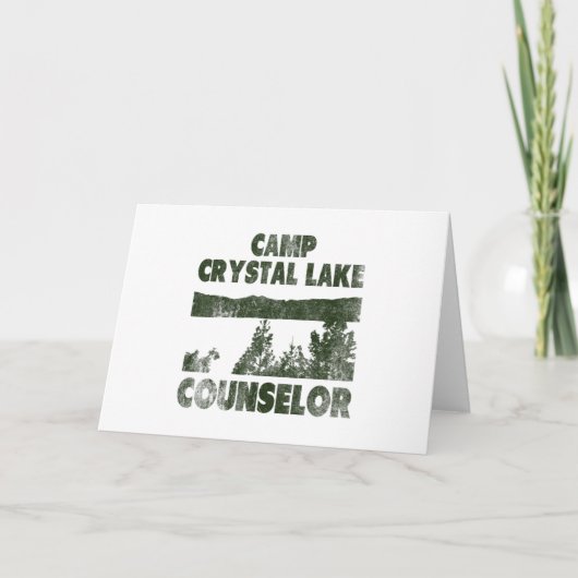Camp Crystal Lake Counselor Halloween humorous (Voorkant)