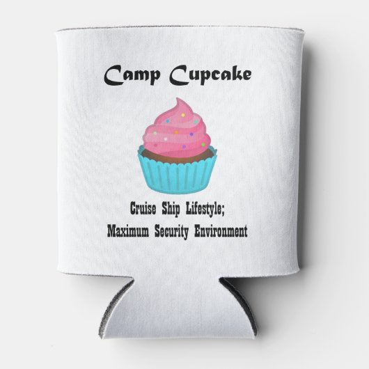 Camp Cupcake Koelbox Blikjeskoeler (Voorkant)
