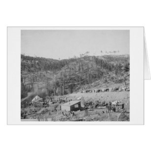 Camp de chemin de fer Wade et Jones à Whitewood Ca