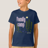 Camp de famille 2023 T-shirt pour jeunes (Devant)