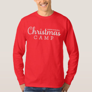Camp de Noël T-Shirt   Chemises de Noël