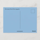 Camp de Yurt sur le lac Sonkul Kirghizistan Carte  (Dos)