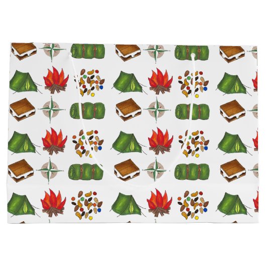 Camp d'été Camping Tente Fire Compass Sac cadeau (Dos)