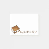 Camp d'été Custom Smore S'mores Post-It Notes (Devant)
