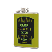 Camp Et Pêche À La Capture Flacon De Hanche (Gauche)