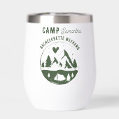 Camp Fête de Filles de Bachelorette Camping Bach (Arrière)