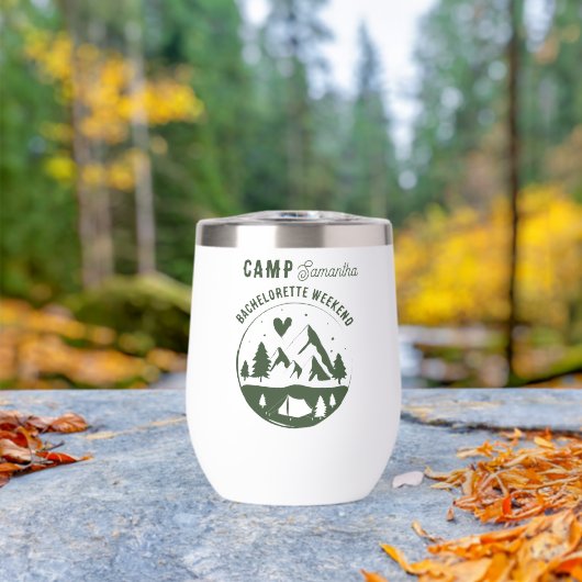 Camp Fête de Filles de Bachelorette Camping Bach (En extérieur (pivoté))