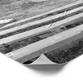 Camp Fire Bowl BW Poster (Hoek)