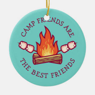 Camp Friends zijn de beste vrienden Keramisch Ornament
