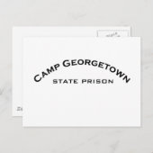 Camp Georgetown State Logo Post Kards Briefkaart (Voorkant / Achterkant)