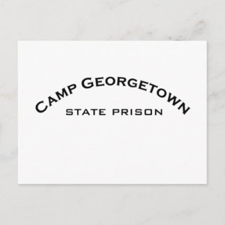 Camp Georgetown State Prison Logo Cartes de poste