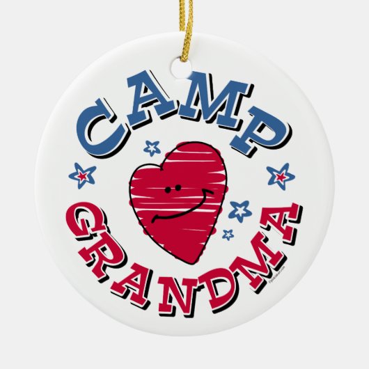 Camp Grandma Ornament (Voorkant)