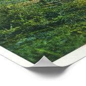 Camp Ground Scene of Mannen Camping in Maine Poster (Hoek)