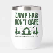Camp Hair Don't Care Bachelorette Green  (Arrière)
