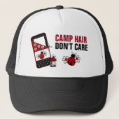 Camp Hair Trucker Hat Trucker Pet (Voorkant)