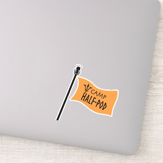 Camp Half-Pod Sticker (Detail)