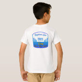 Camp Kassa 2021 T-shirt front/dos bleu (Dos entier)
